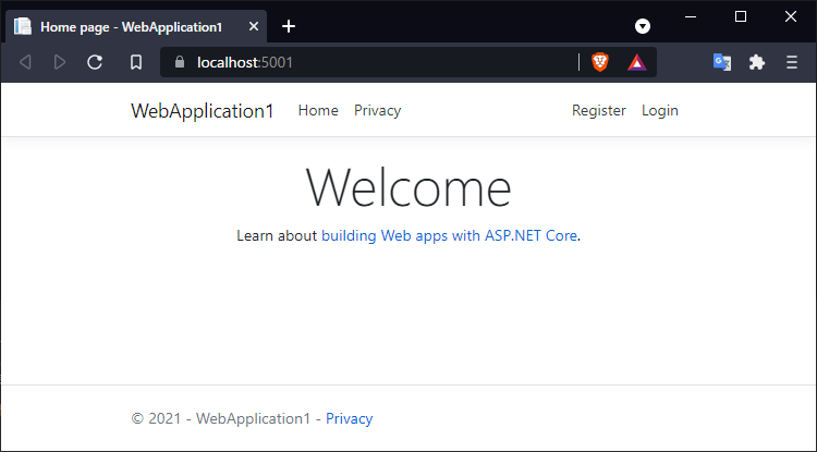 ASP.NET Core 5.0