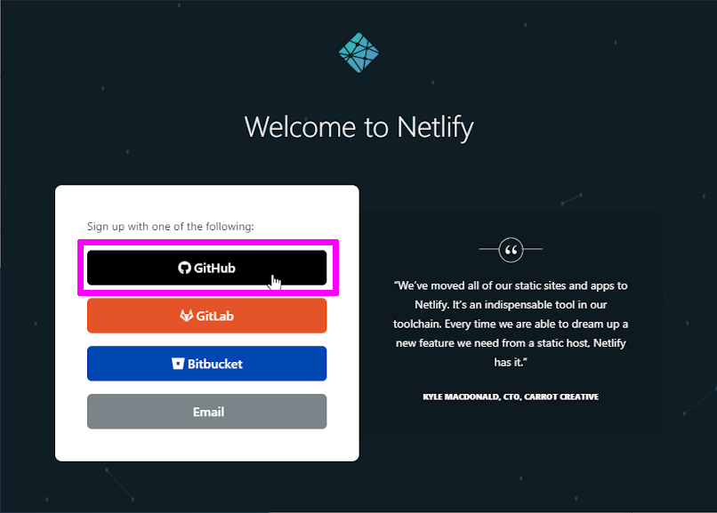 Welcome to Netlify