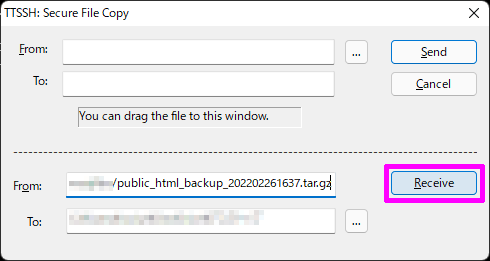 Secure File Copy